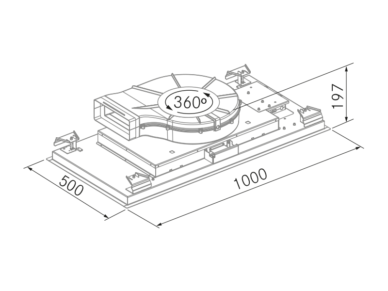 Exaustores - SCL Glass - Plano técnico