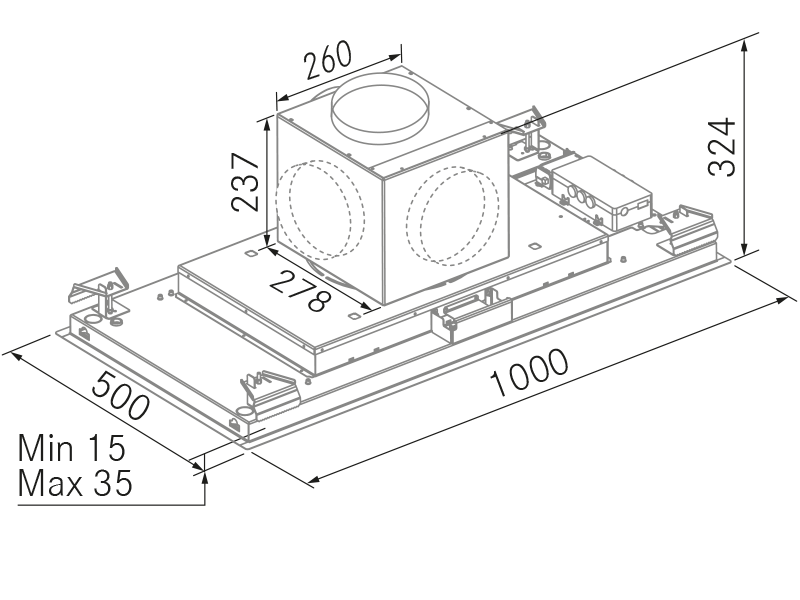 Exaustores - Nitro 360 Plus - Plano técnico