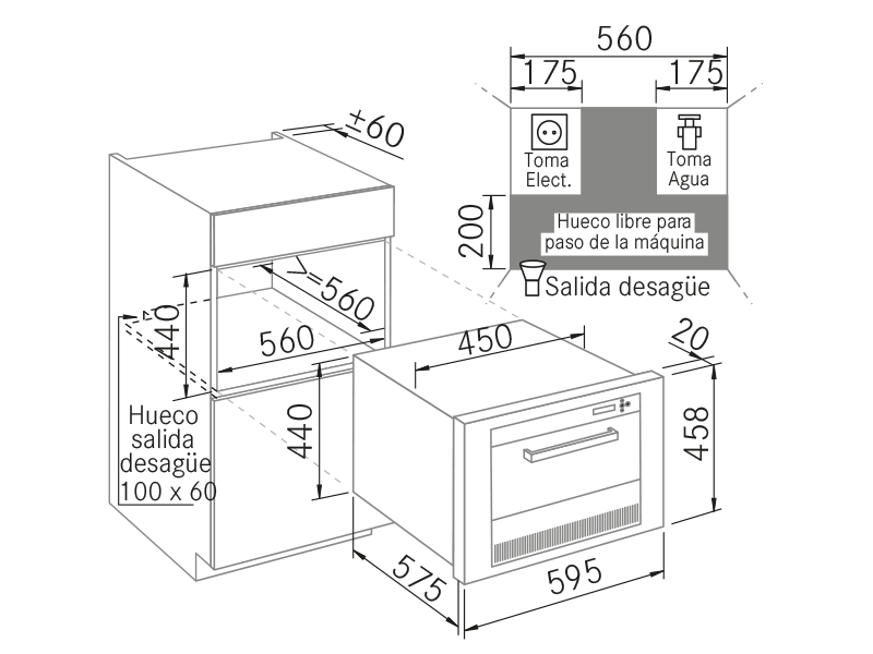 Máquina de fazer gelo - Ice Maker - Plano técnico